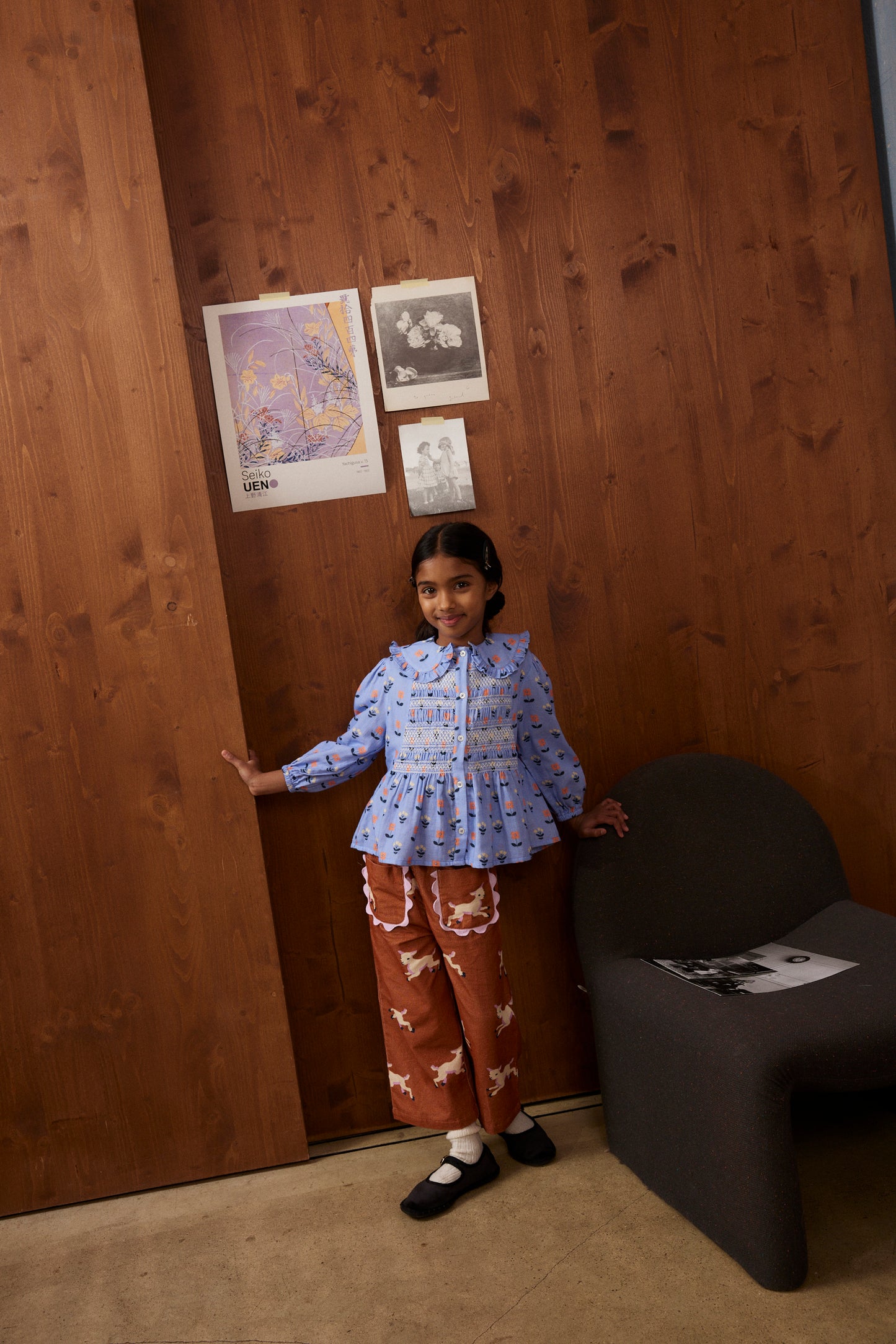 Prunille blouse Lola lavender