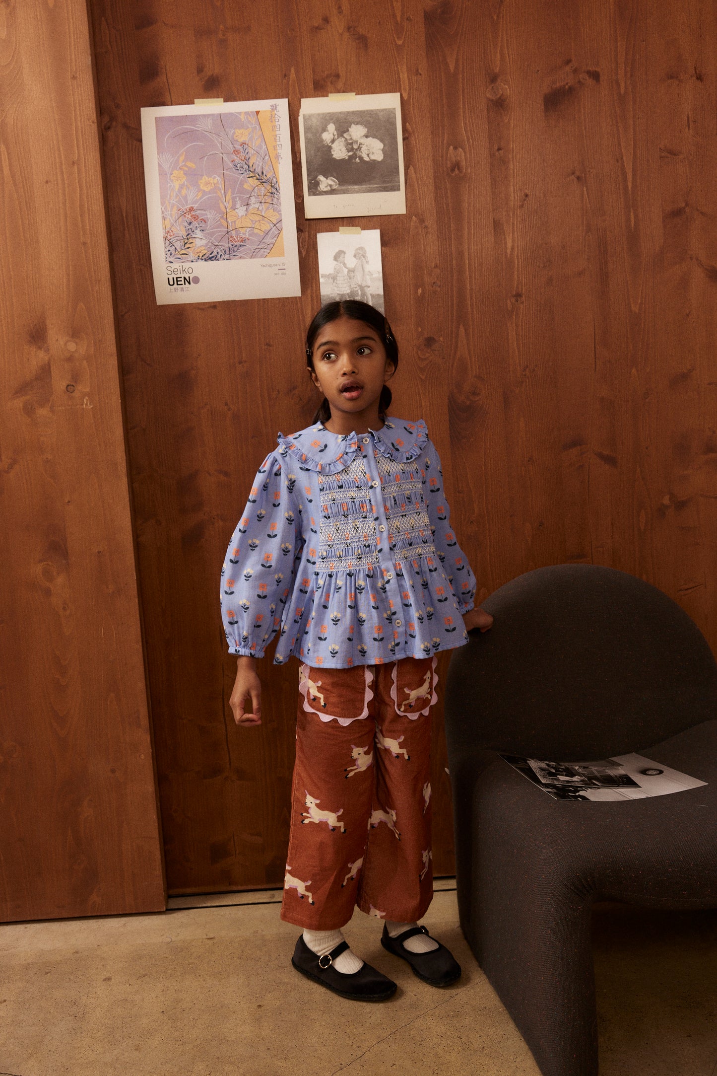 Mouna pants Lamb Sunburn