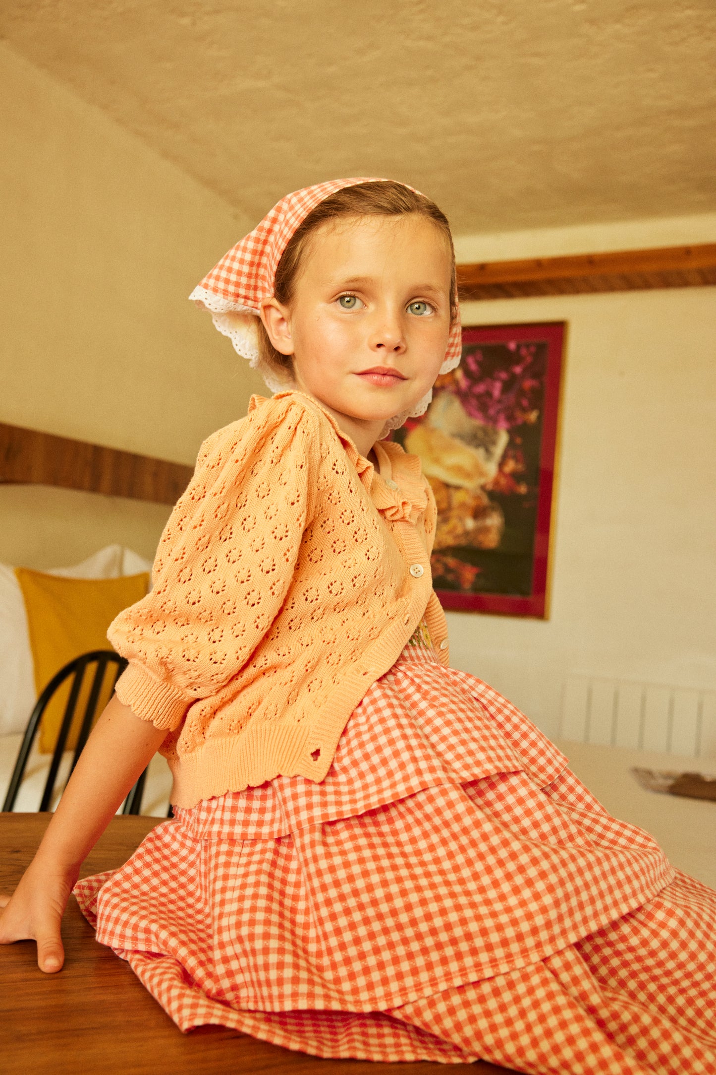 Zora dress Emberglow