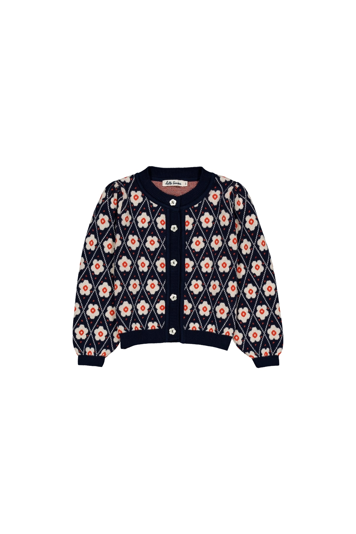 Lison cardigan Navy Flower
