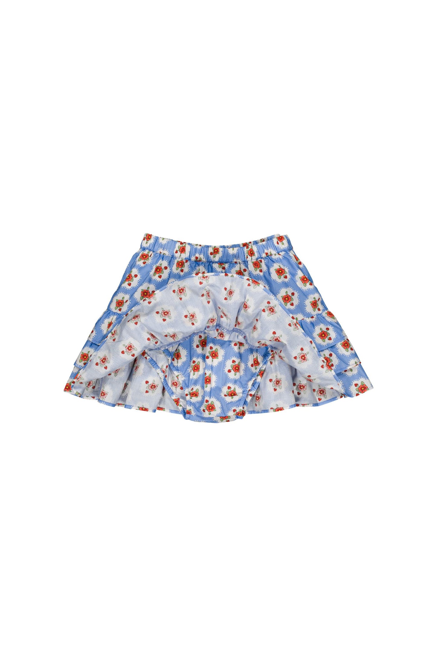 Cotton skirt for girls aged 4–12, provence