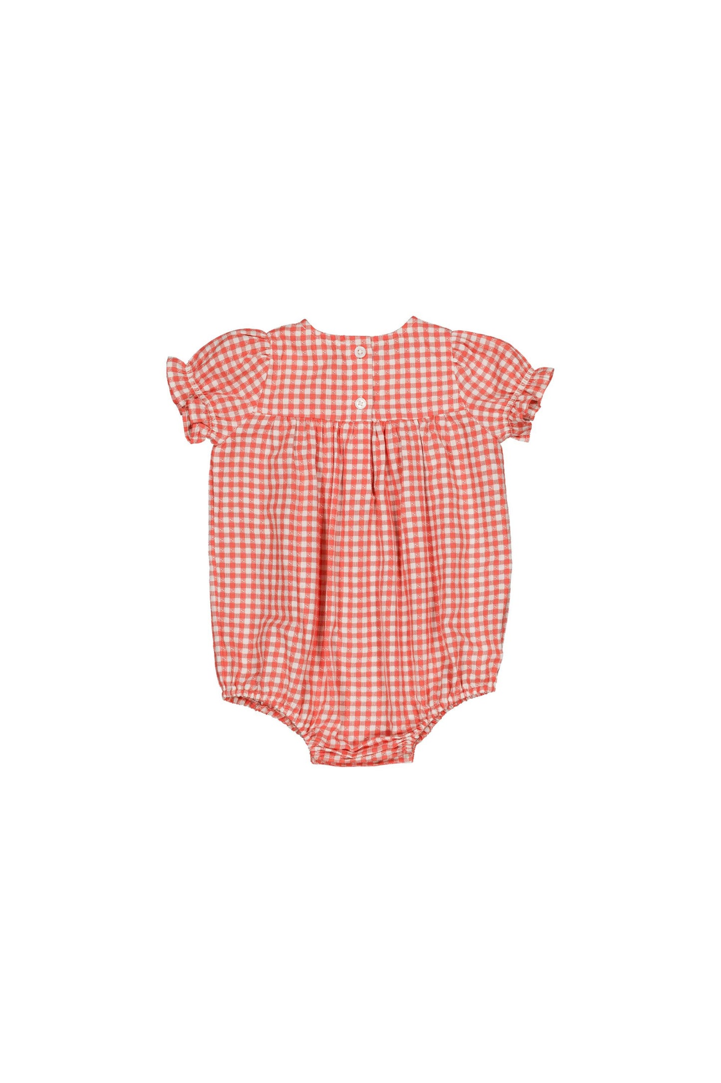 Cotton romper for babies aged 6–24 months, emberglow