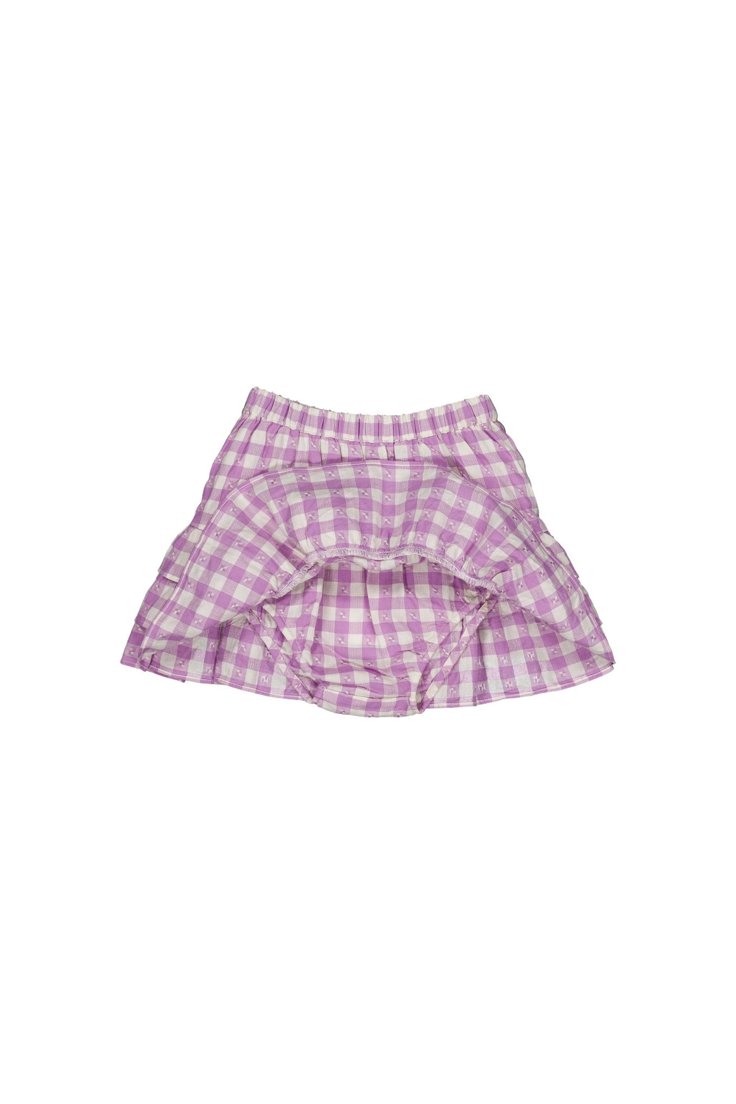 Cotton skirt for girls aged 4–12, bloom