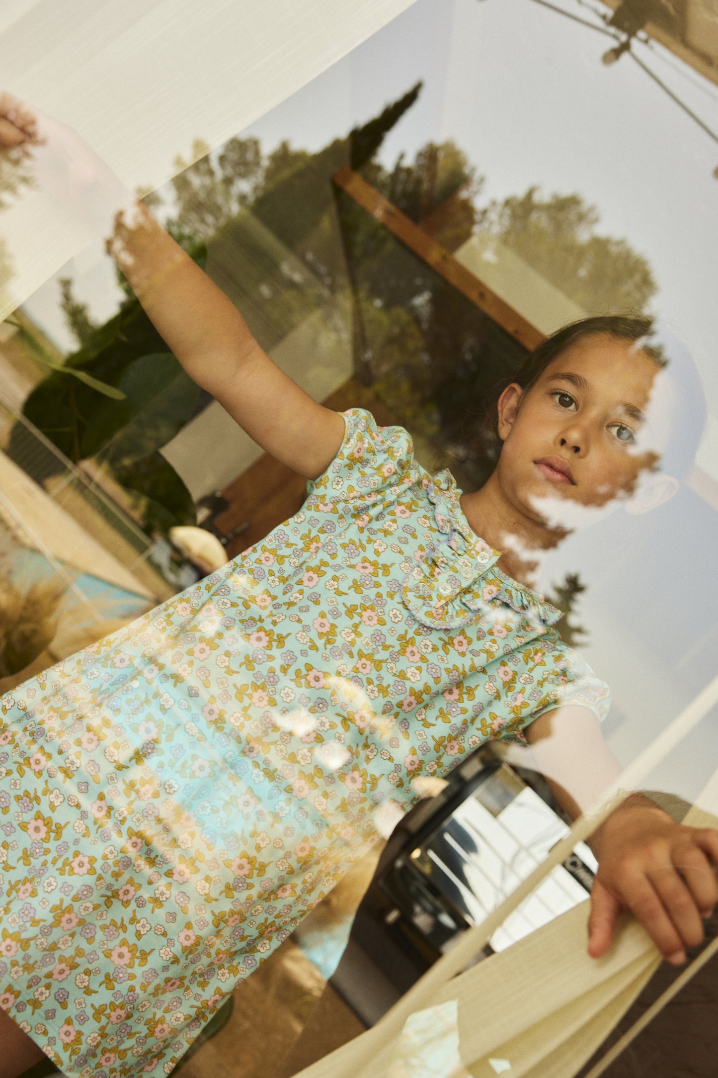 Organic cotton dress for girls aged 4–12, bliss