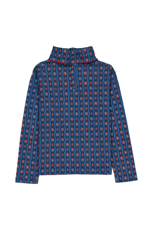 Twiggy turtleneck wavy navy - Le New Black