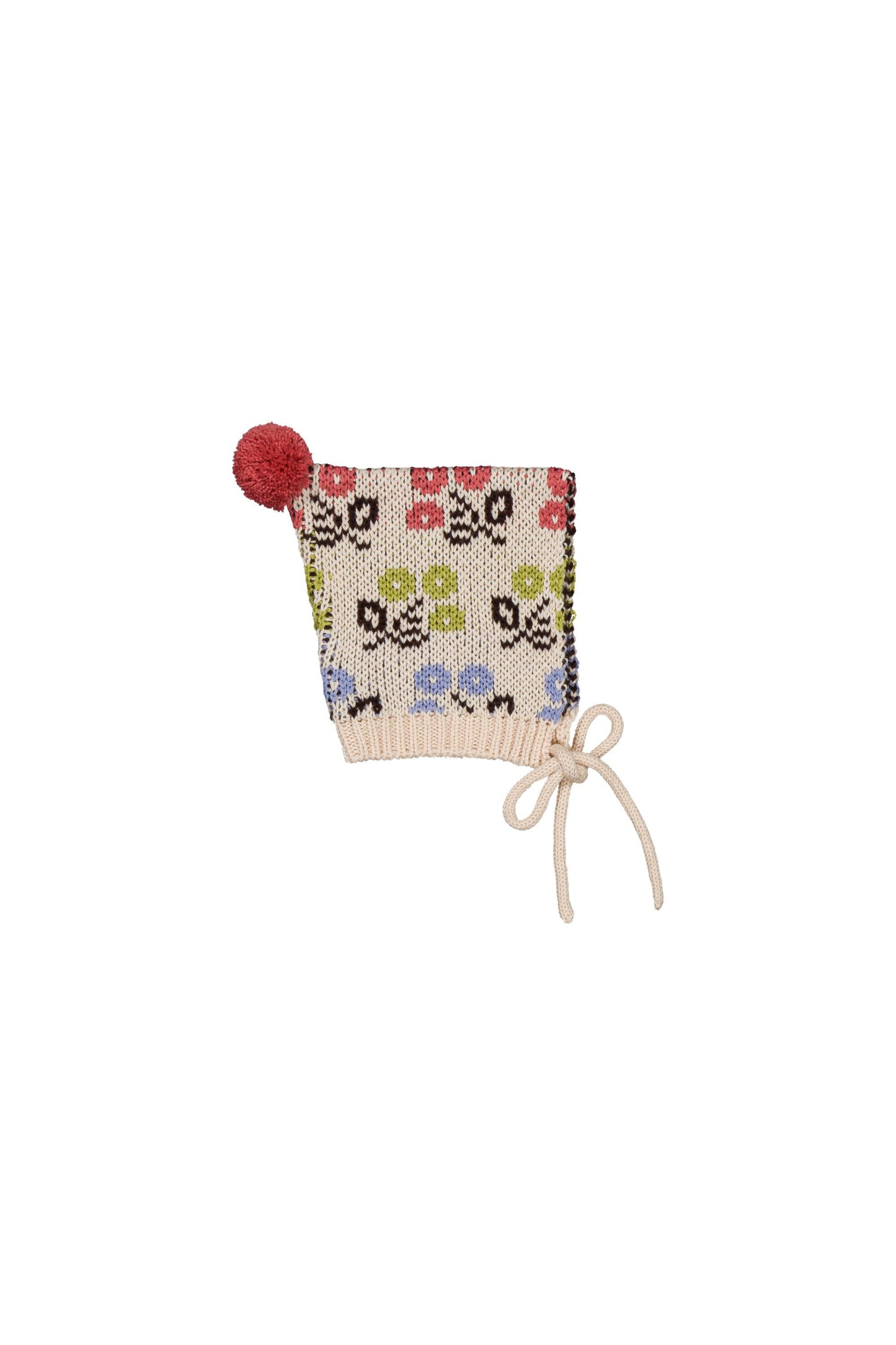 Pompom baby hat Spring