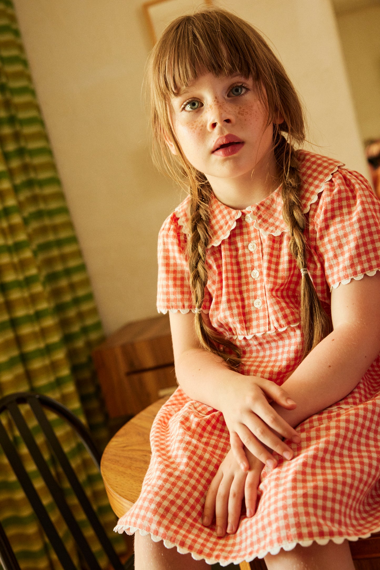 Miuccia dress Emberglow