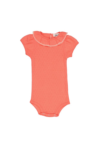 Perrine baby body Coral