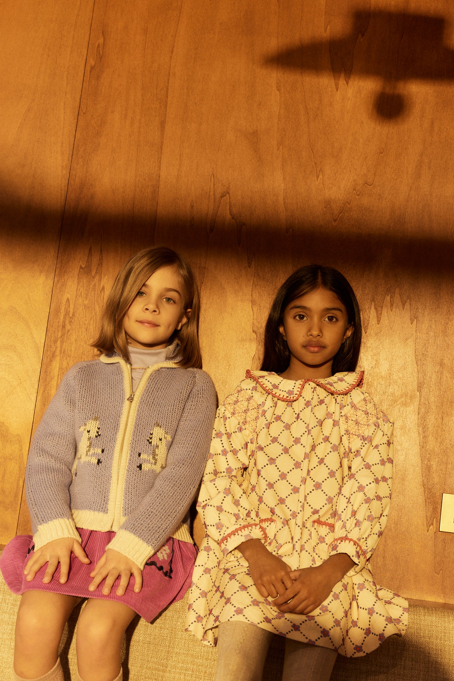 Martha dress Floral check