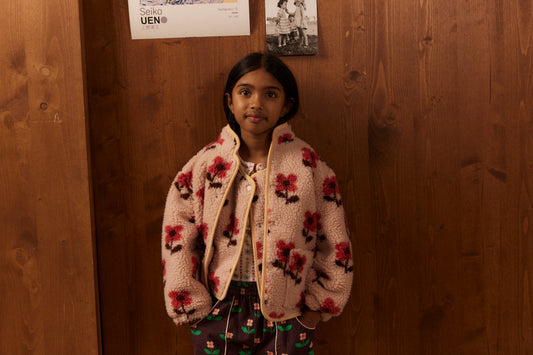 Mira fleece vest Cookie