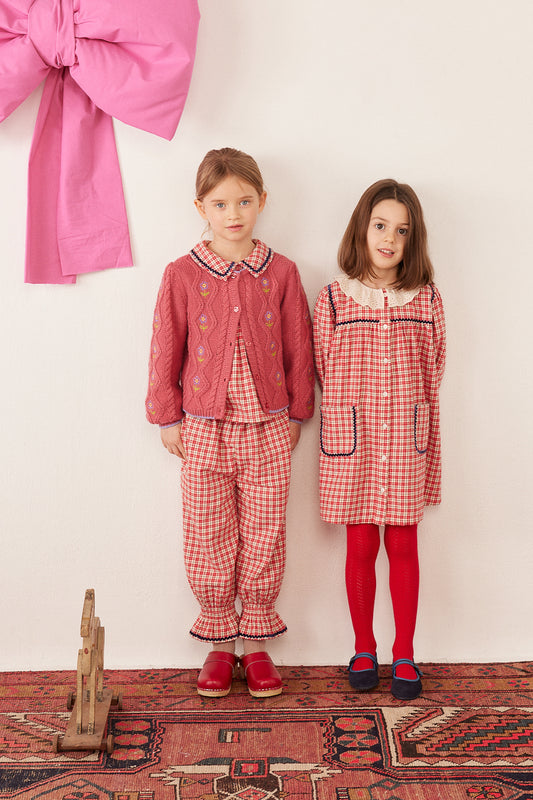 Agatha dress Check Christmas