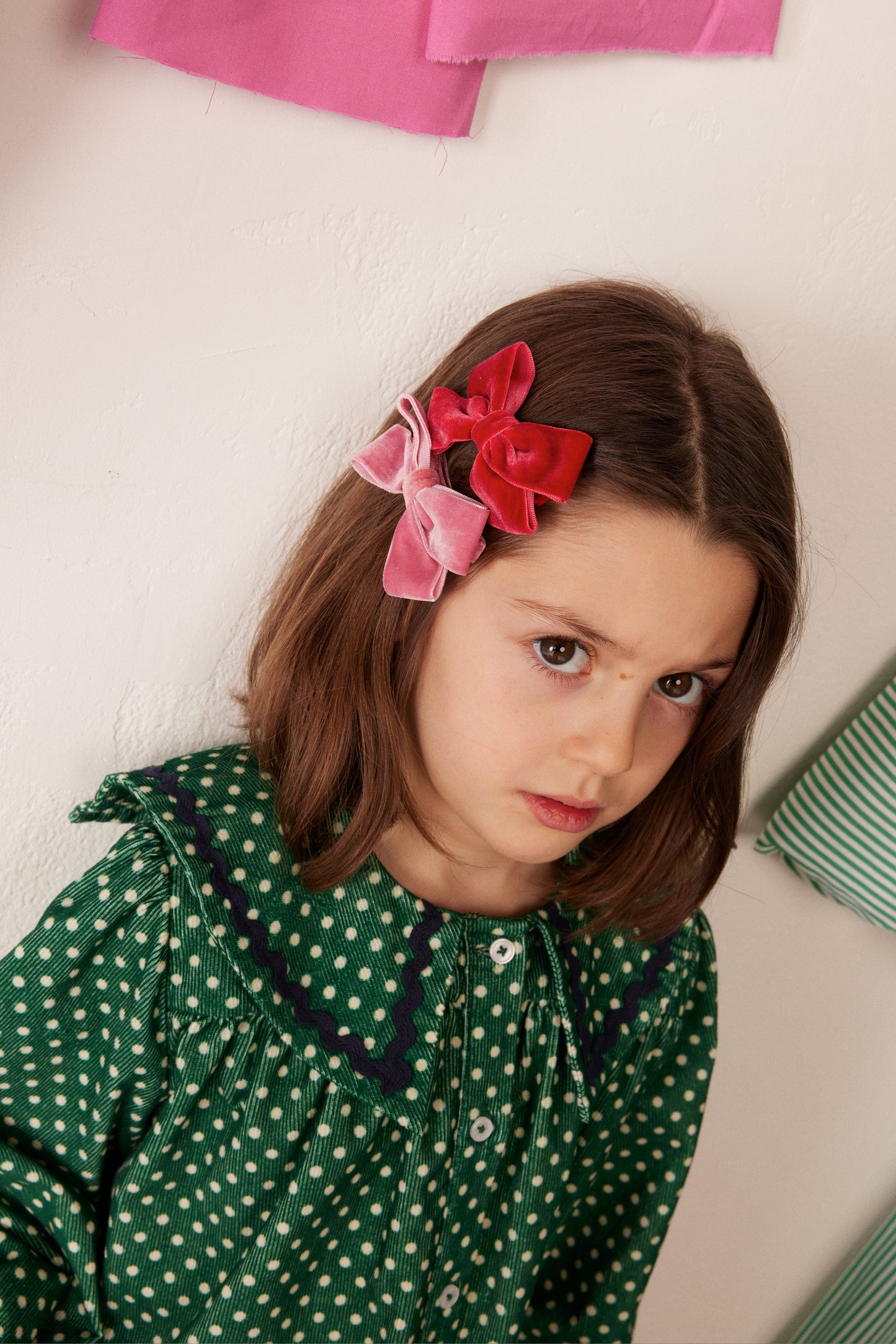Flo blouse Mint Dots
