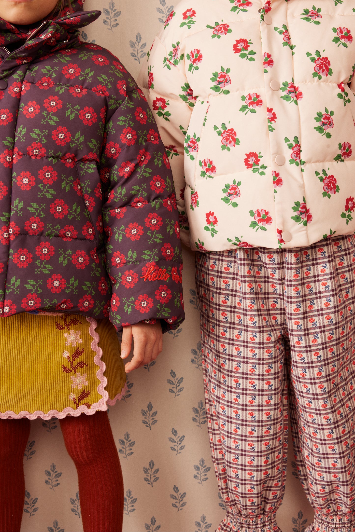 Alixa puffed jacket Poppy
