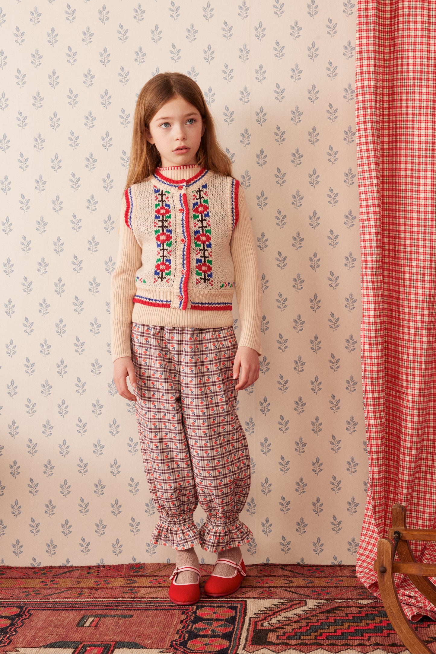 Pantalon Mirliton Camelia Check