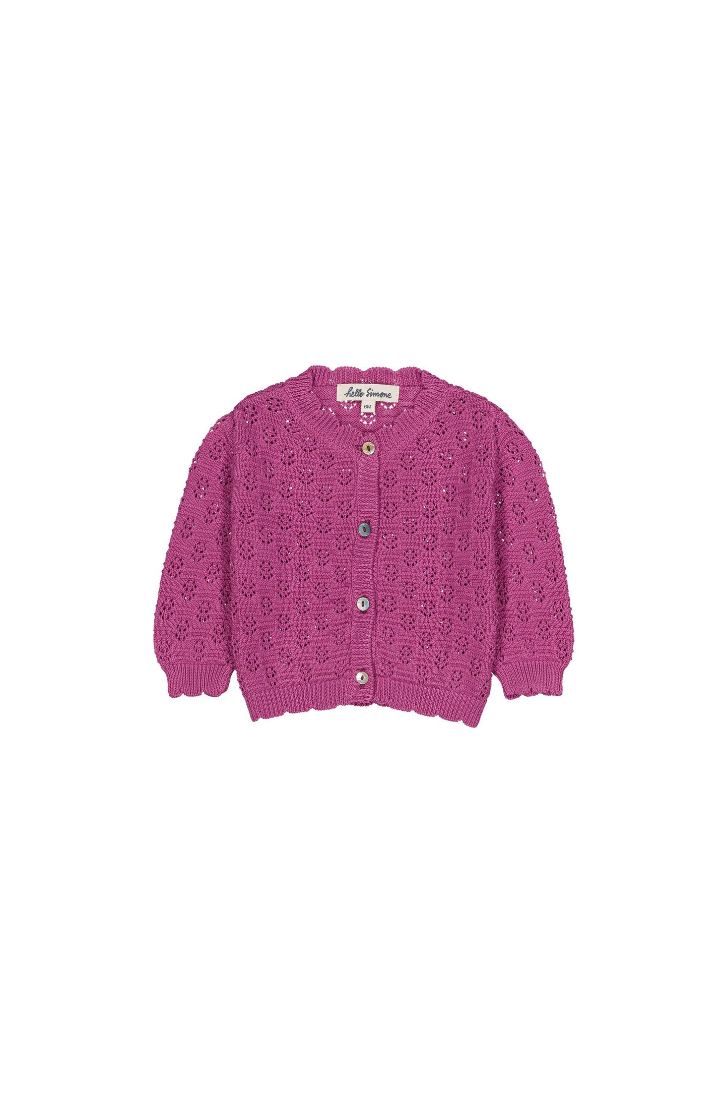 Jeannette cardigan Mauve