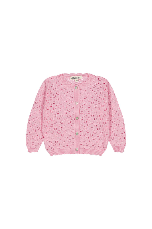 Jeannette cardigan rose