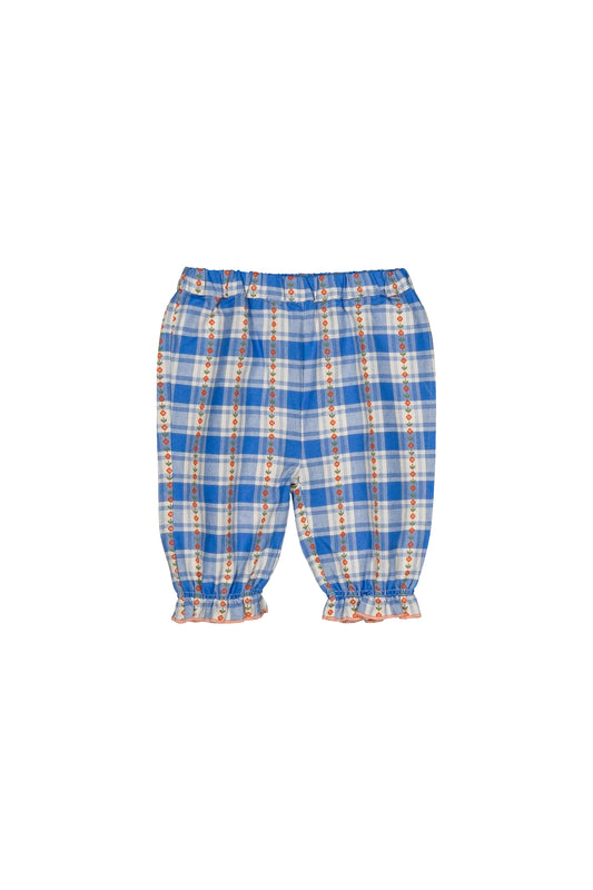 Mignon Baby pants Blue check