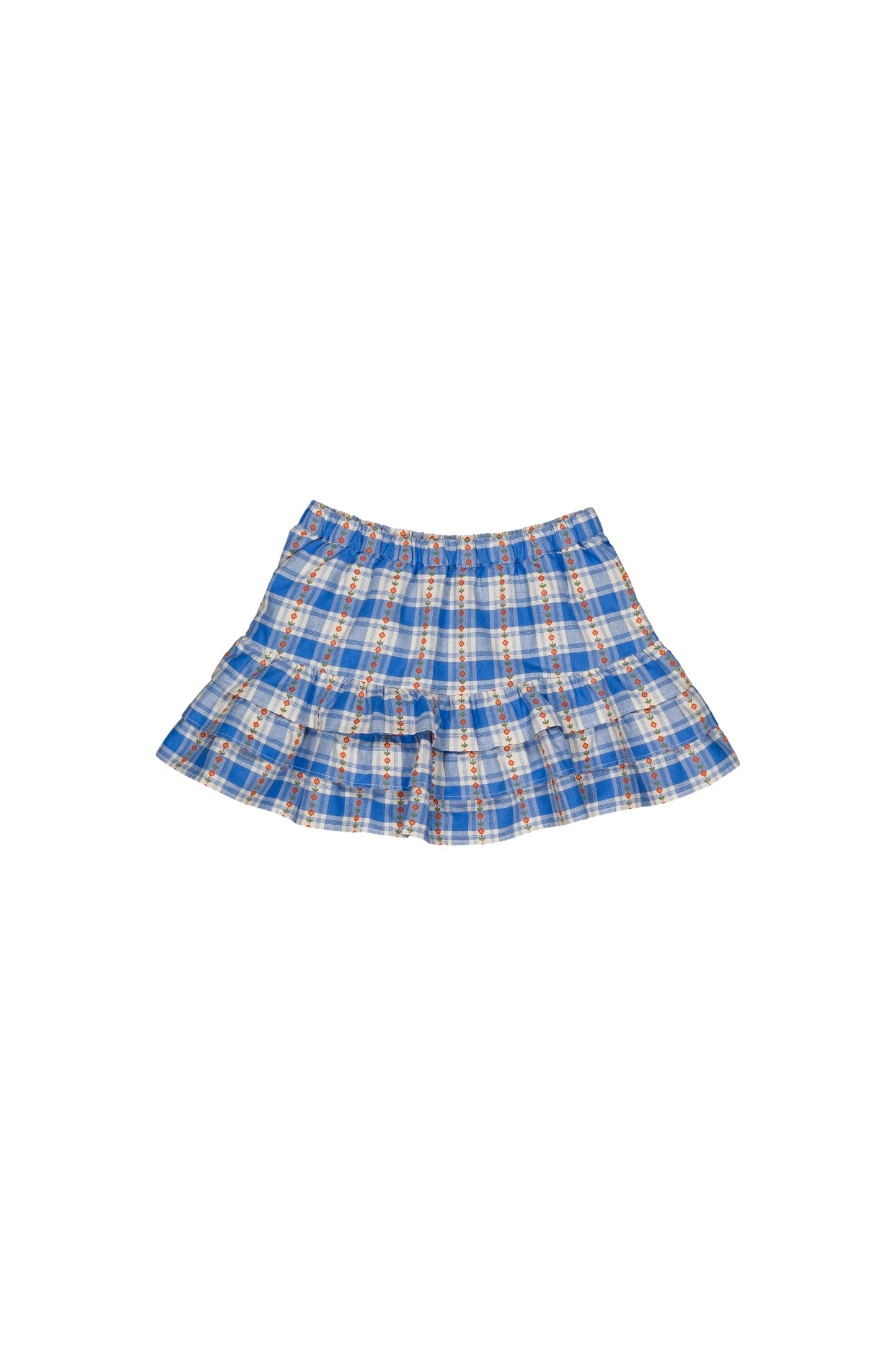 Lea skirt Blue check