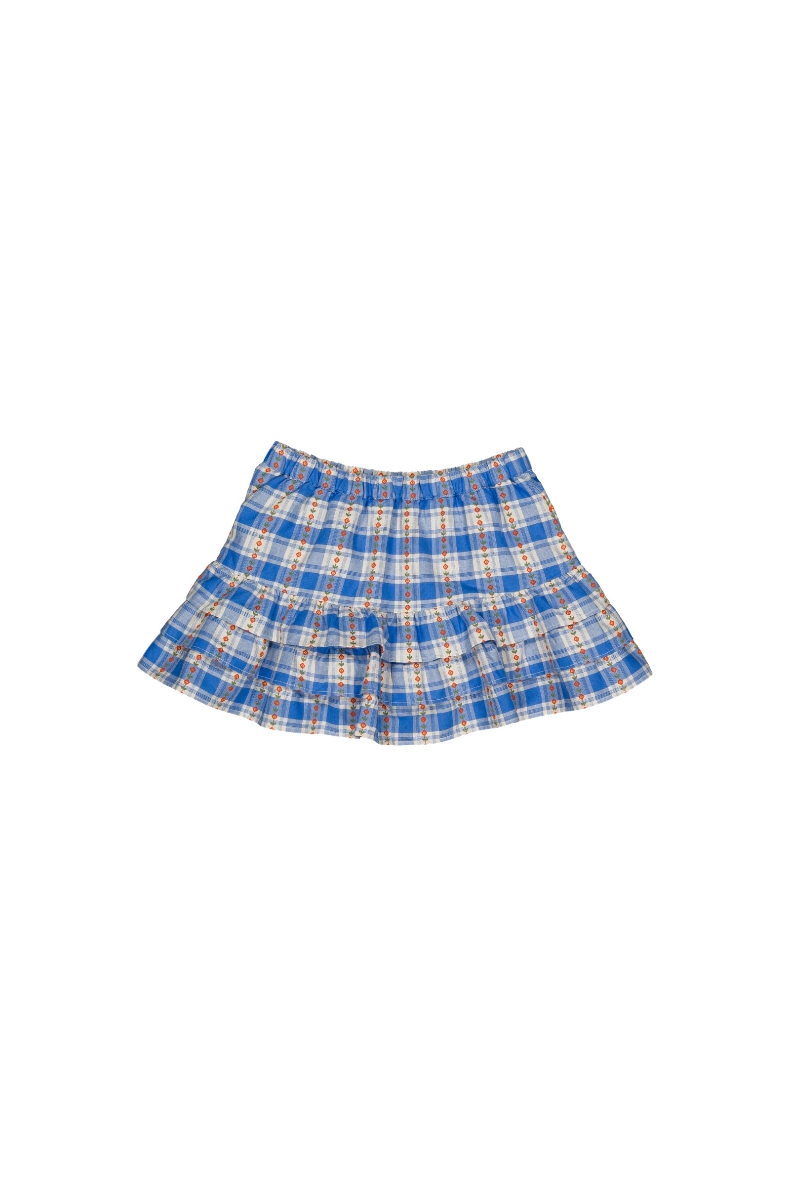 Lea skirt Blue check