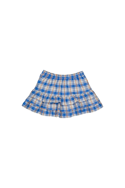 Lea skirt Blue check
