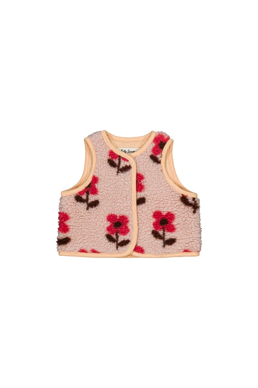 Mira Baby fleece vest Cookie