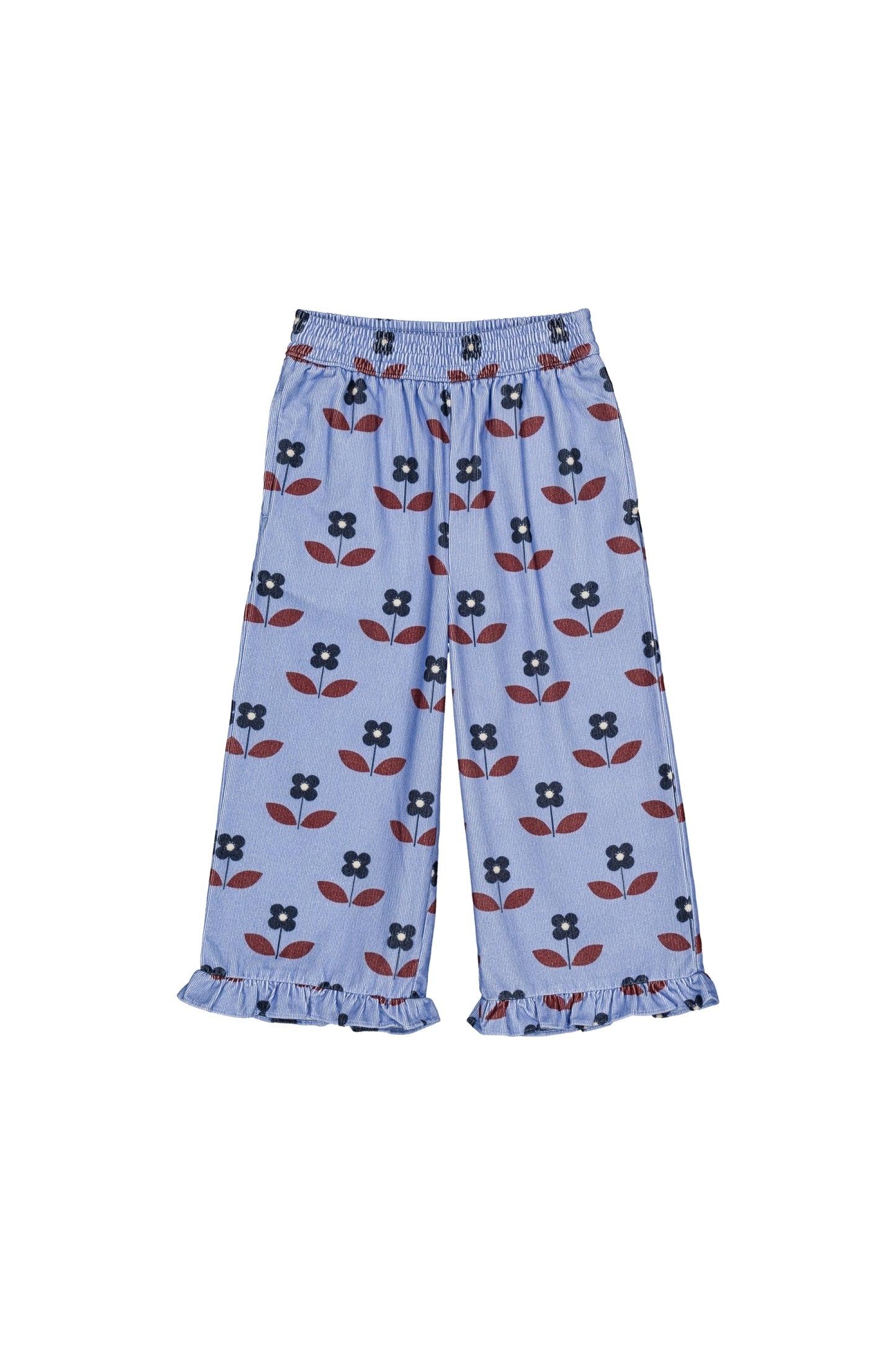 Malika pants Flora blue