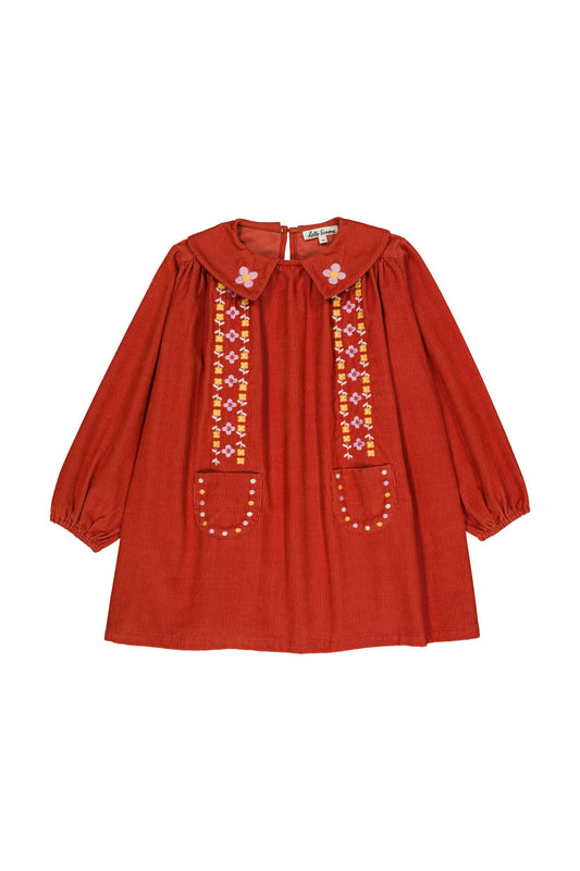 Gatsby dress Hazelnut