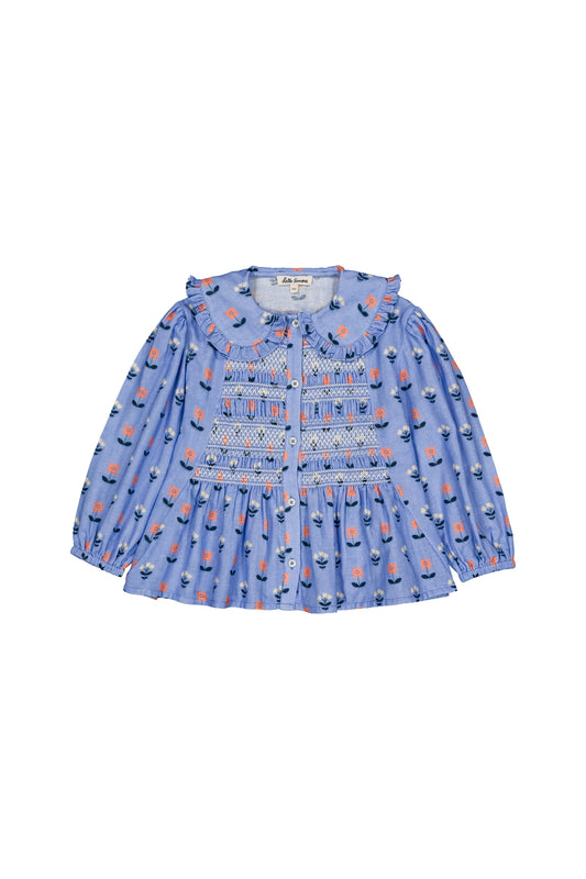 Prunille blouse Lola lavender