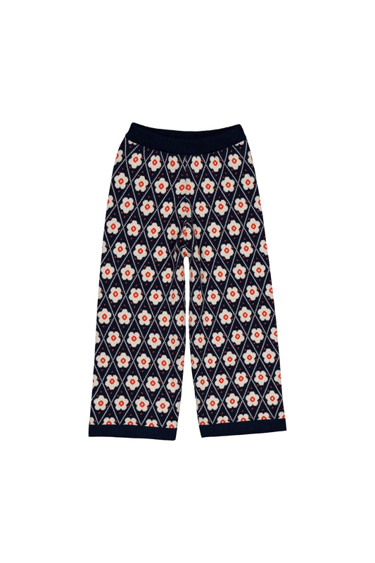 Mathilda pants Navy Flower