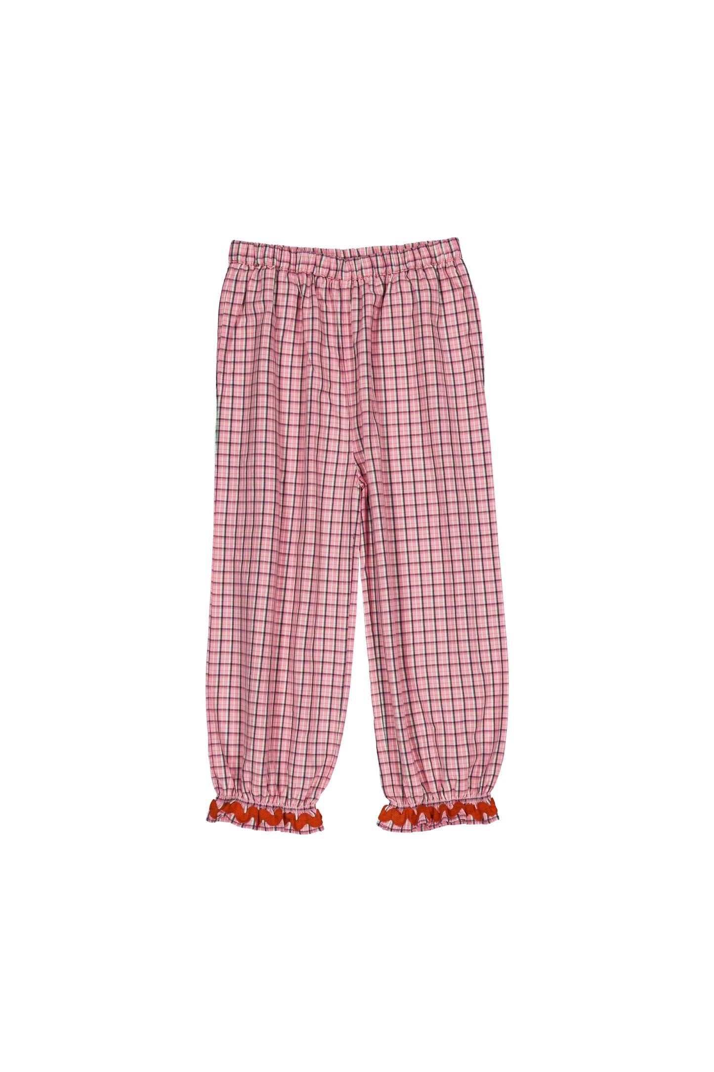 Mignon girl pants Pink check