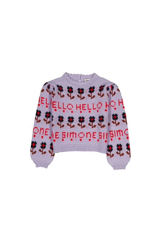 Cleophee sweater Simone Parme