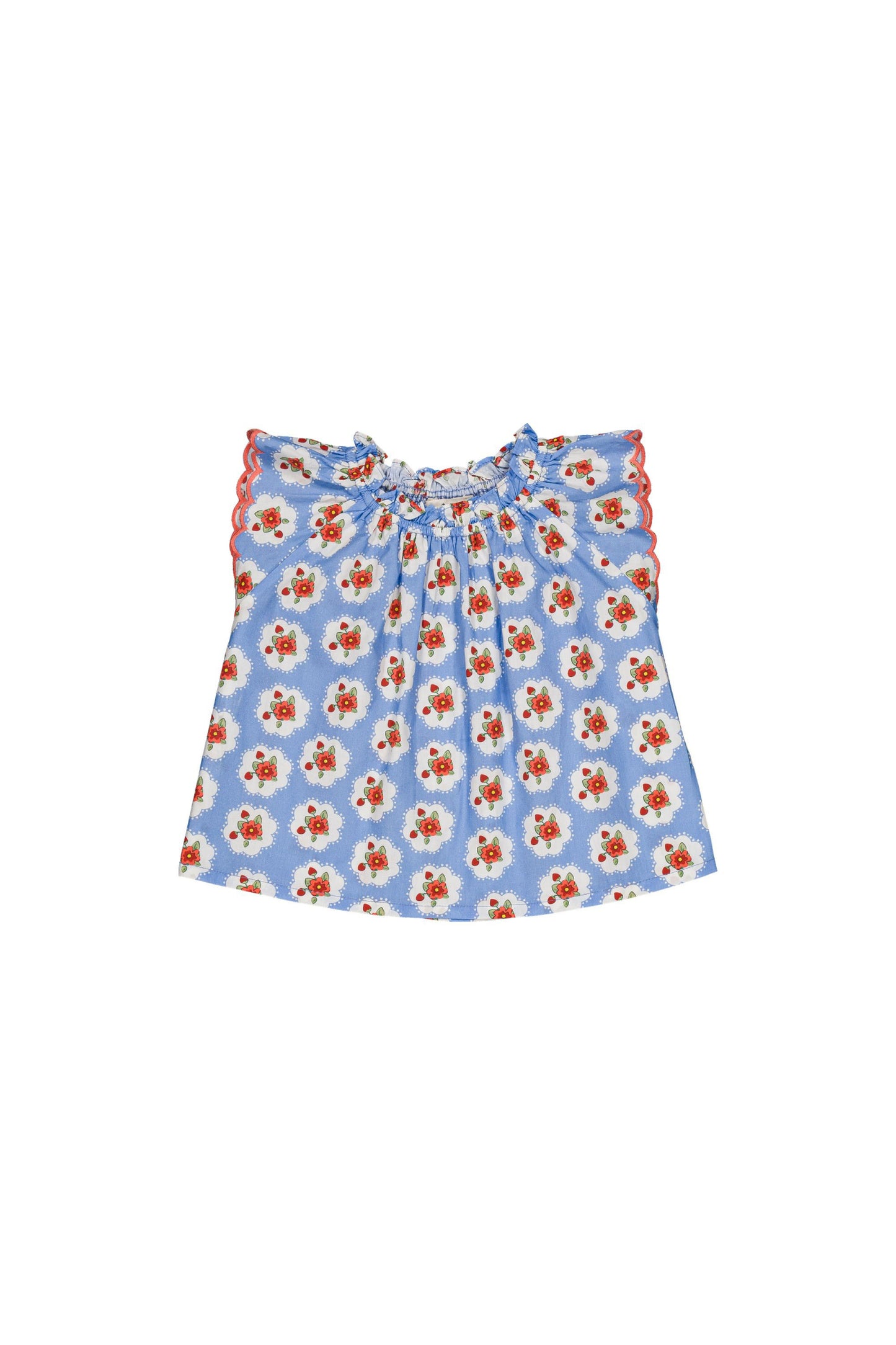 Cotton blouse for babies aged 6–24 months, provence