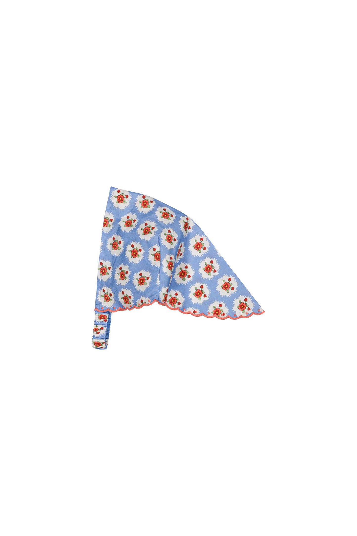 Cotton fichu for girls aged 4–12, provence