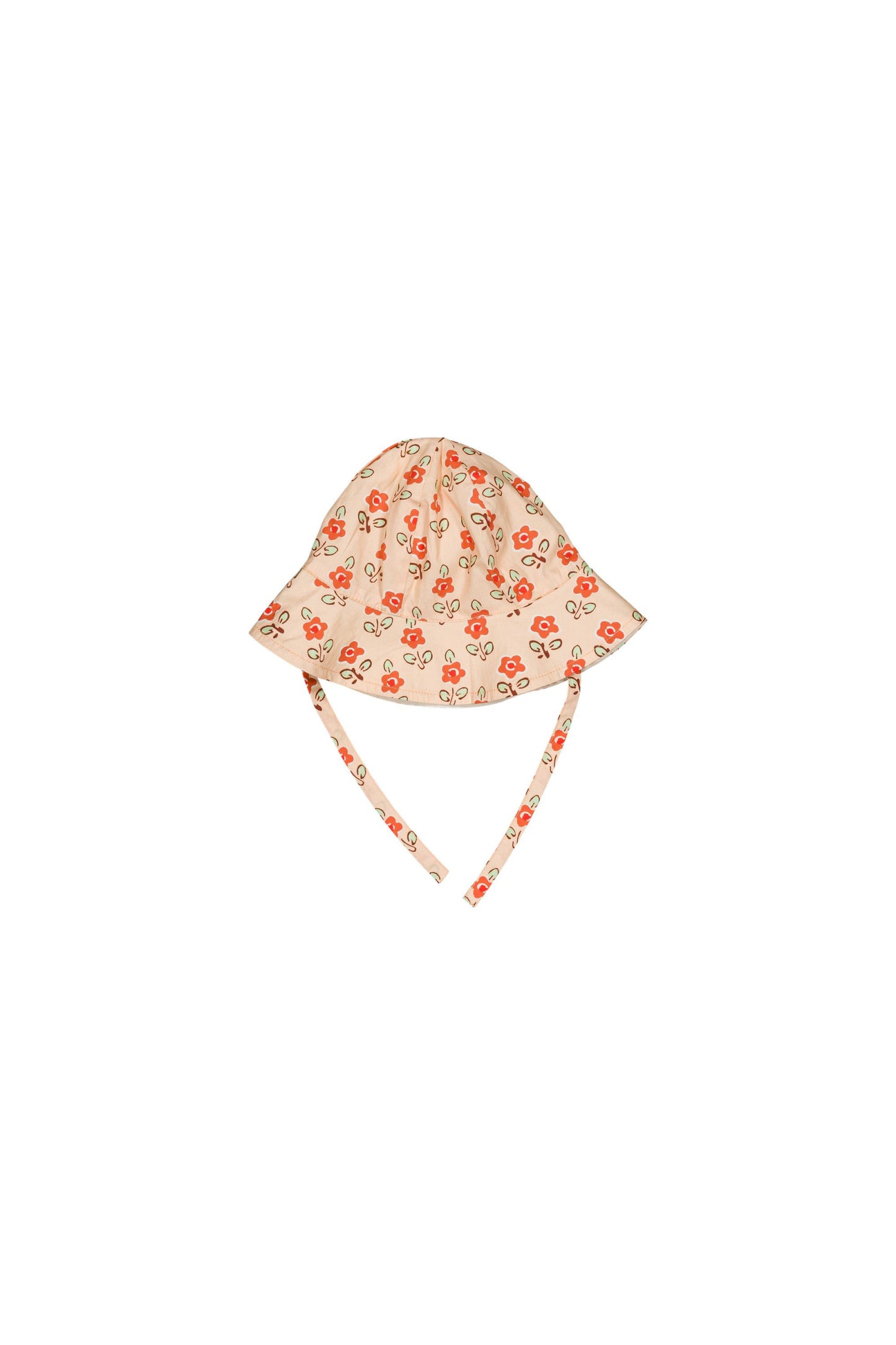 Cotton hat for babies aged 6–24, sablet apricot