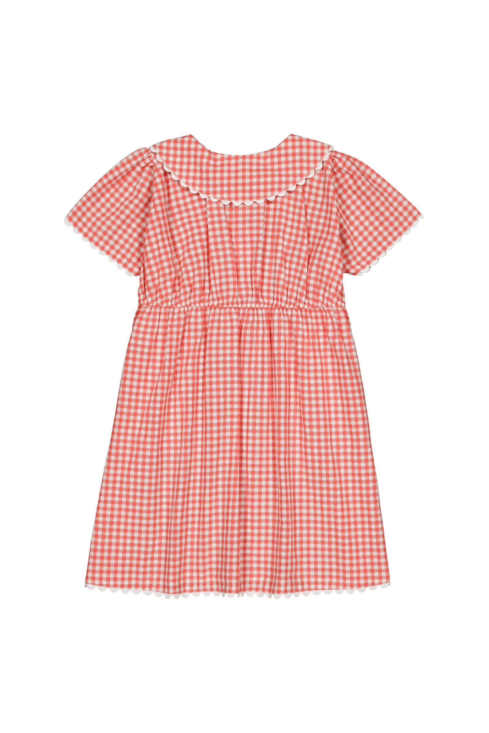 Cotton dress for girls aged 4–12, emberglow