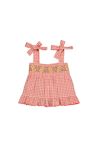 Lucie blouse Emberglow