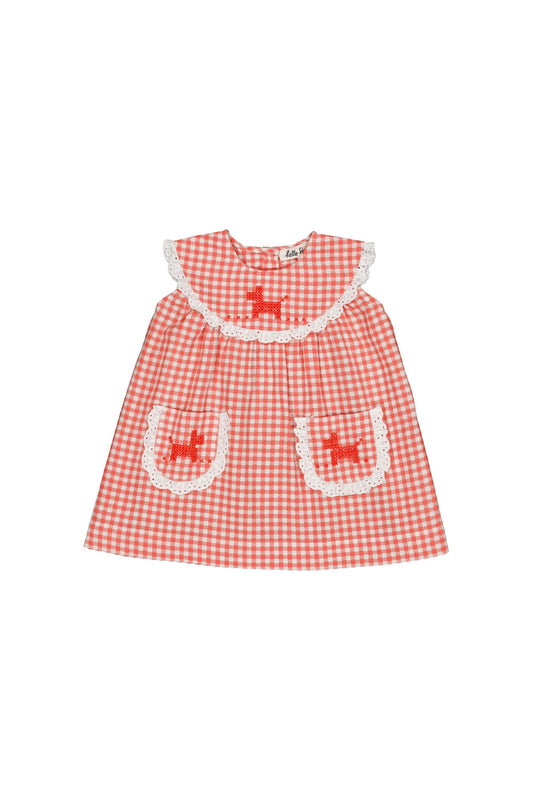 Cotton dress for babies aged 6–24 months, dress emberglow