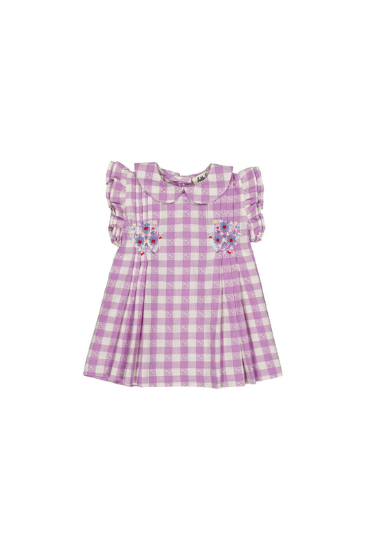 Cotton dress for babies aged 12–24 months, bloom