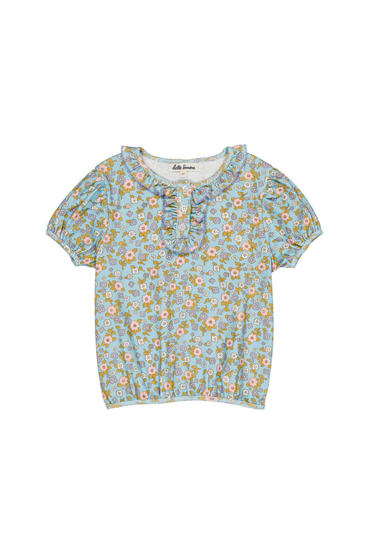Organic cotton top for girls aged 4–12, bliss