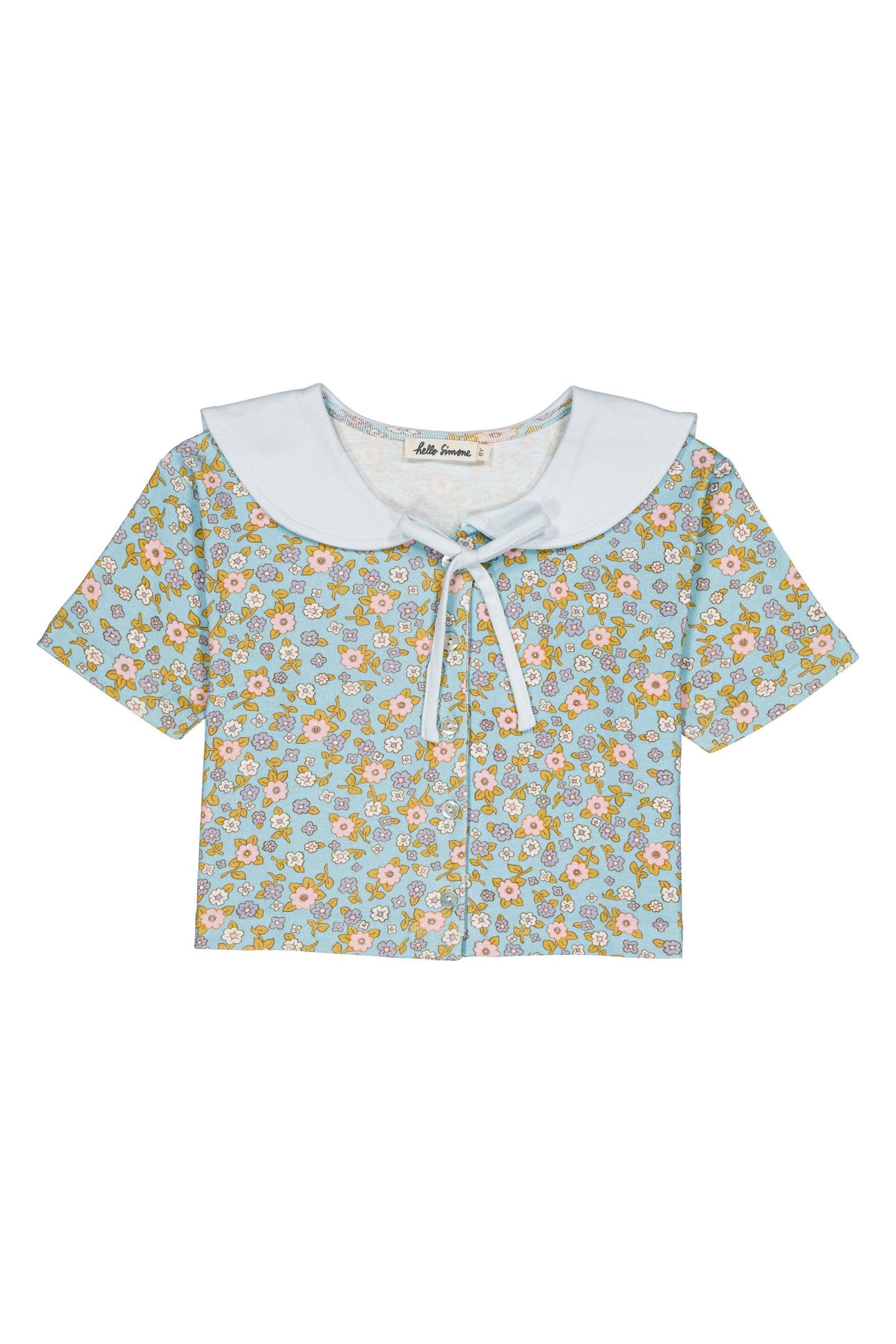 Organic cotton top for girls aged 4–12, bliss
