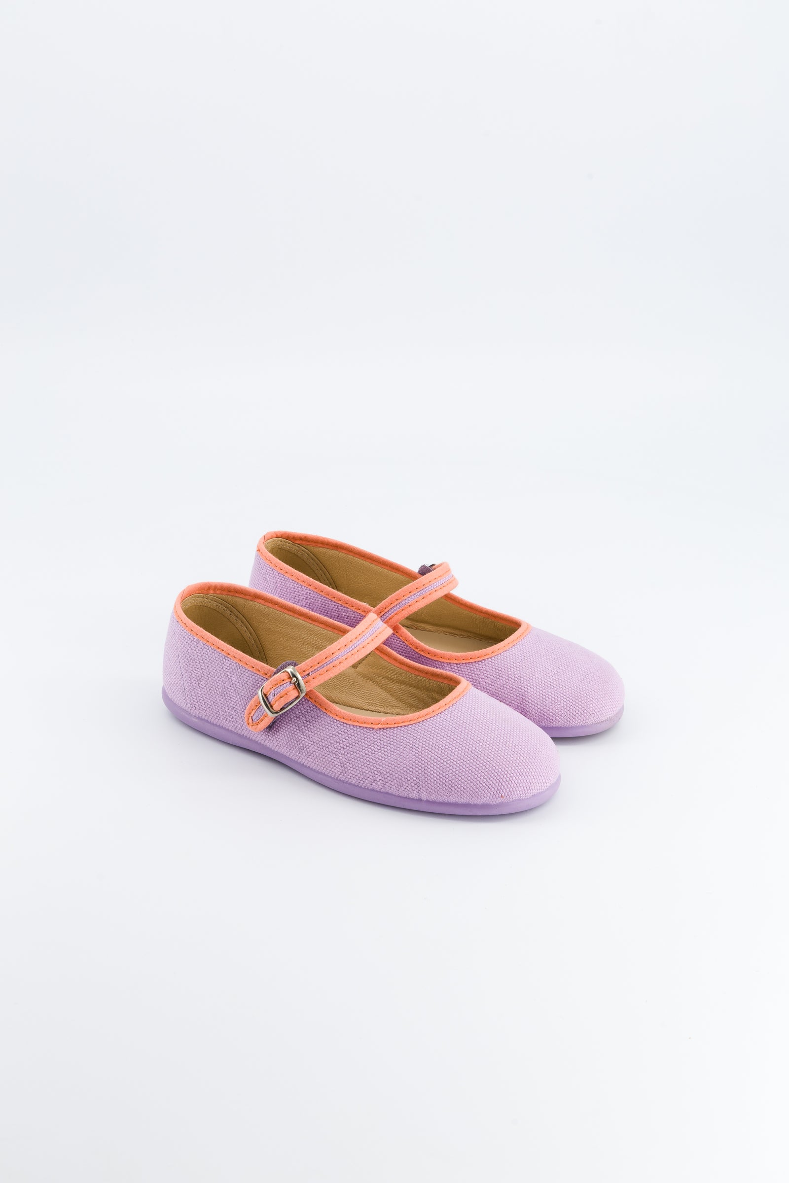 Ballerinas for girls size 24–34, lavender