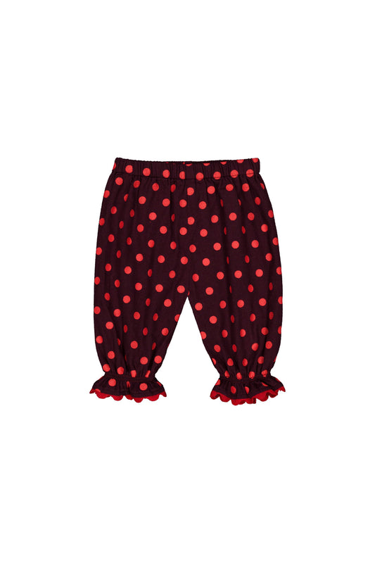 Mignon baby pants Plum Dots