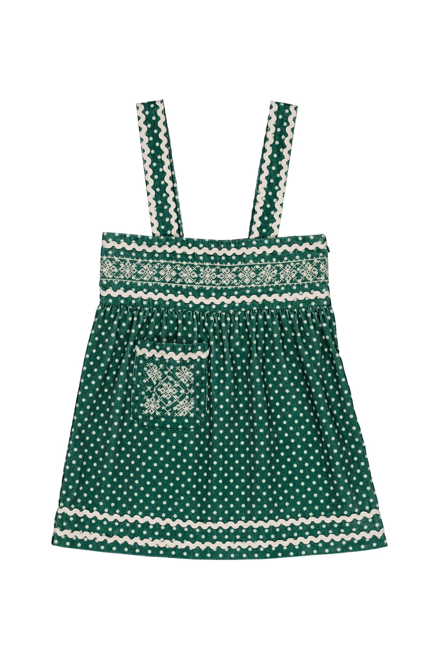 Isami dress Mint Dots