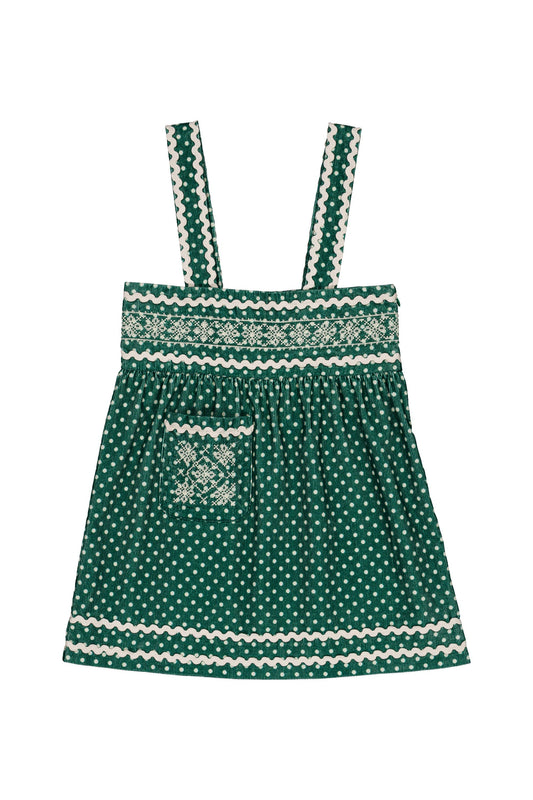 Isami dress Mint Dots