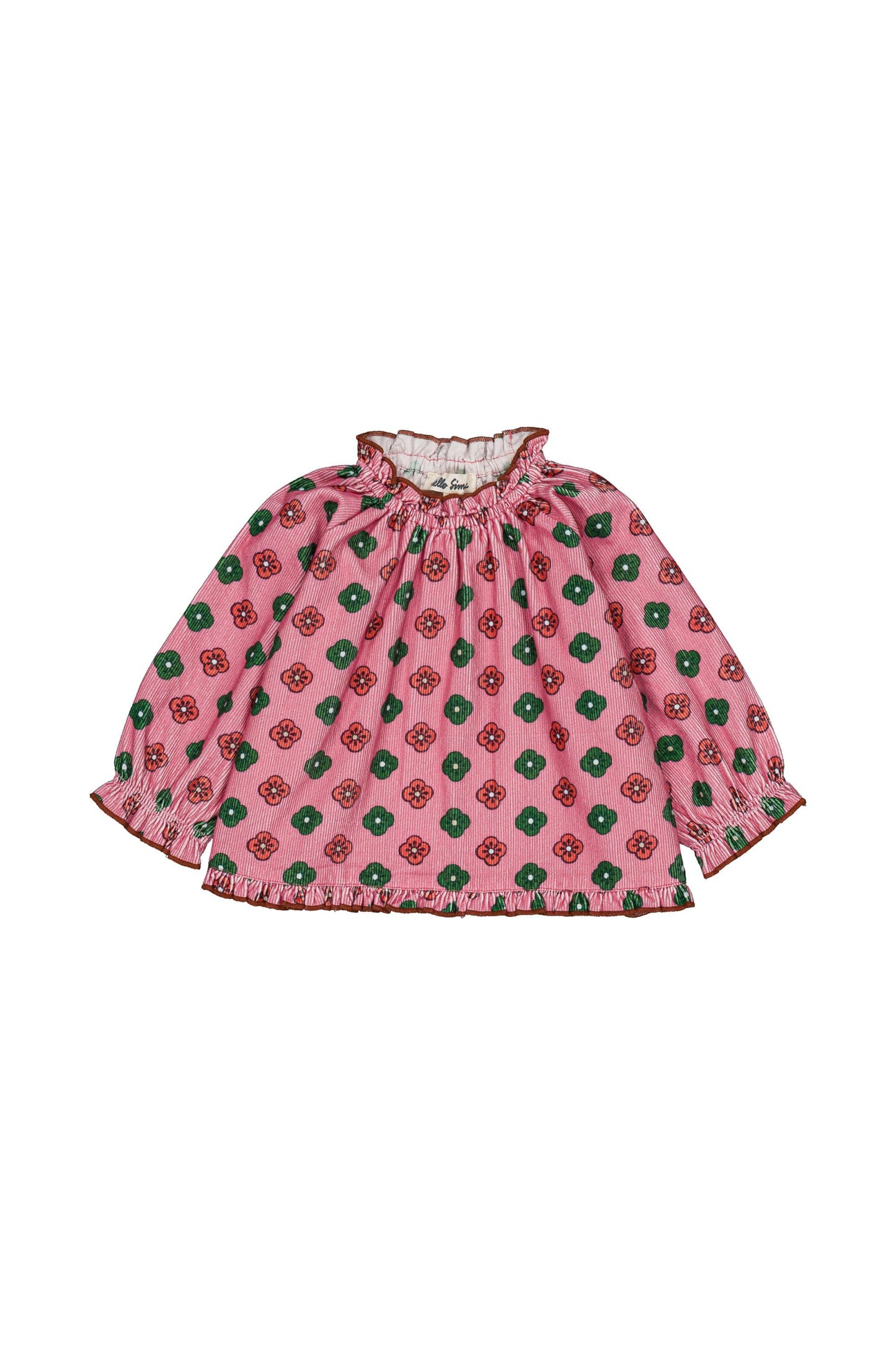 Maline baby blouse Rosebud