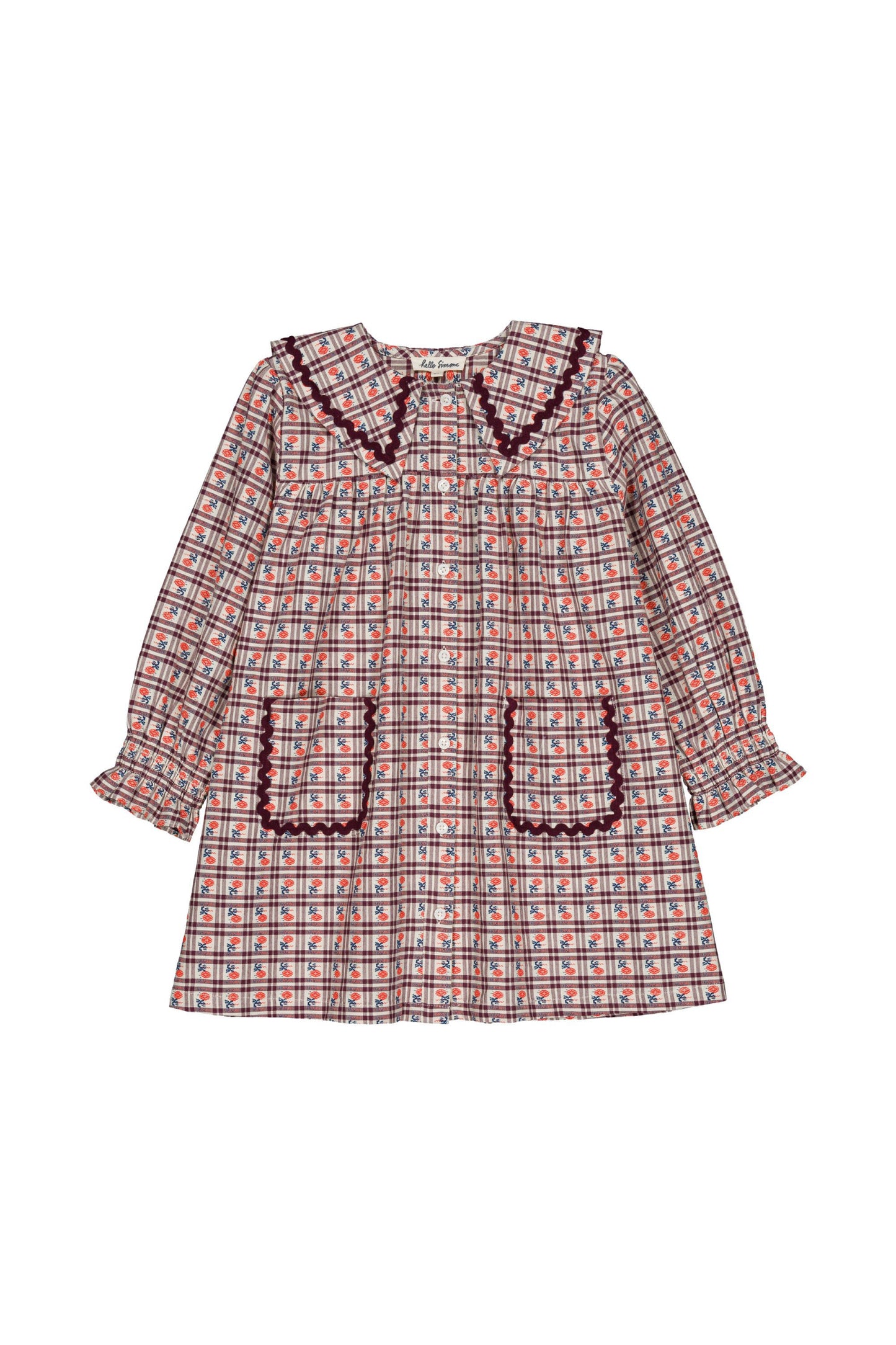 Agatha dress Camelia Check