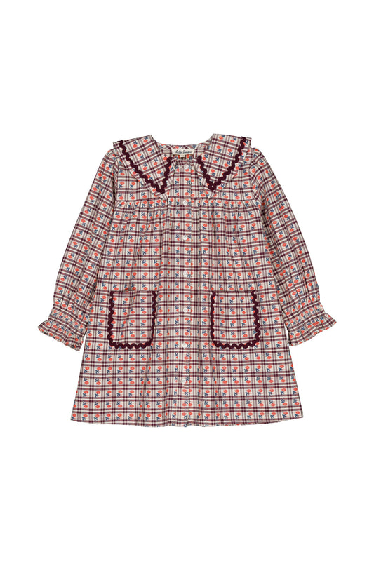 Agatha dress Camelia Check