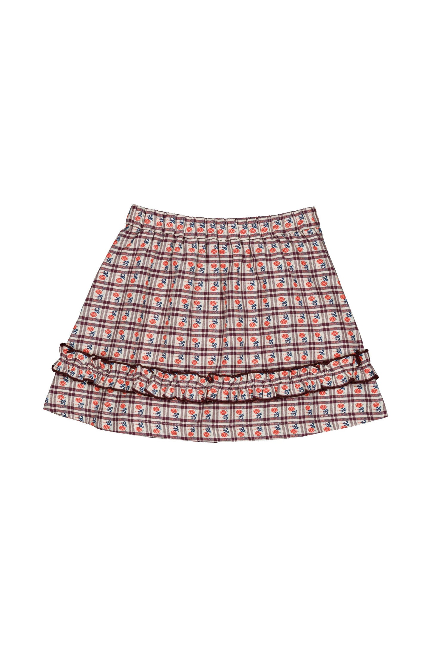 Tina Skirt Camelia Check