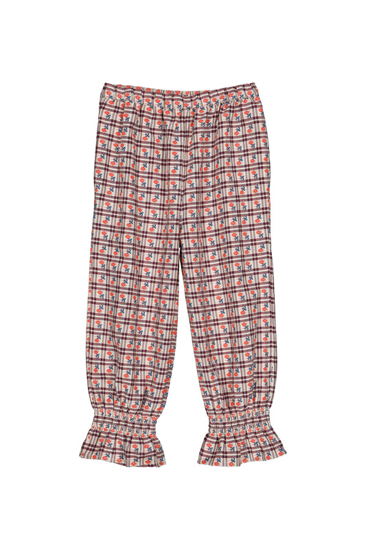 Mirliton pants Camelia Check