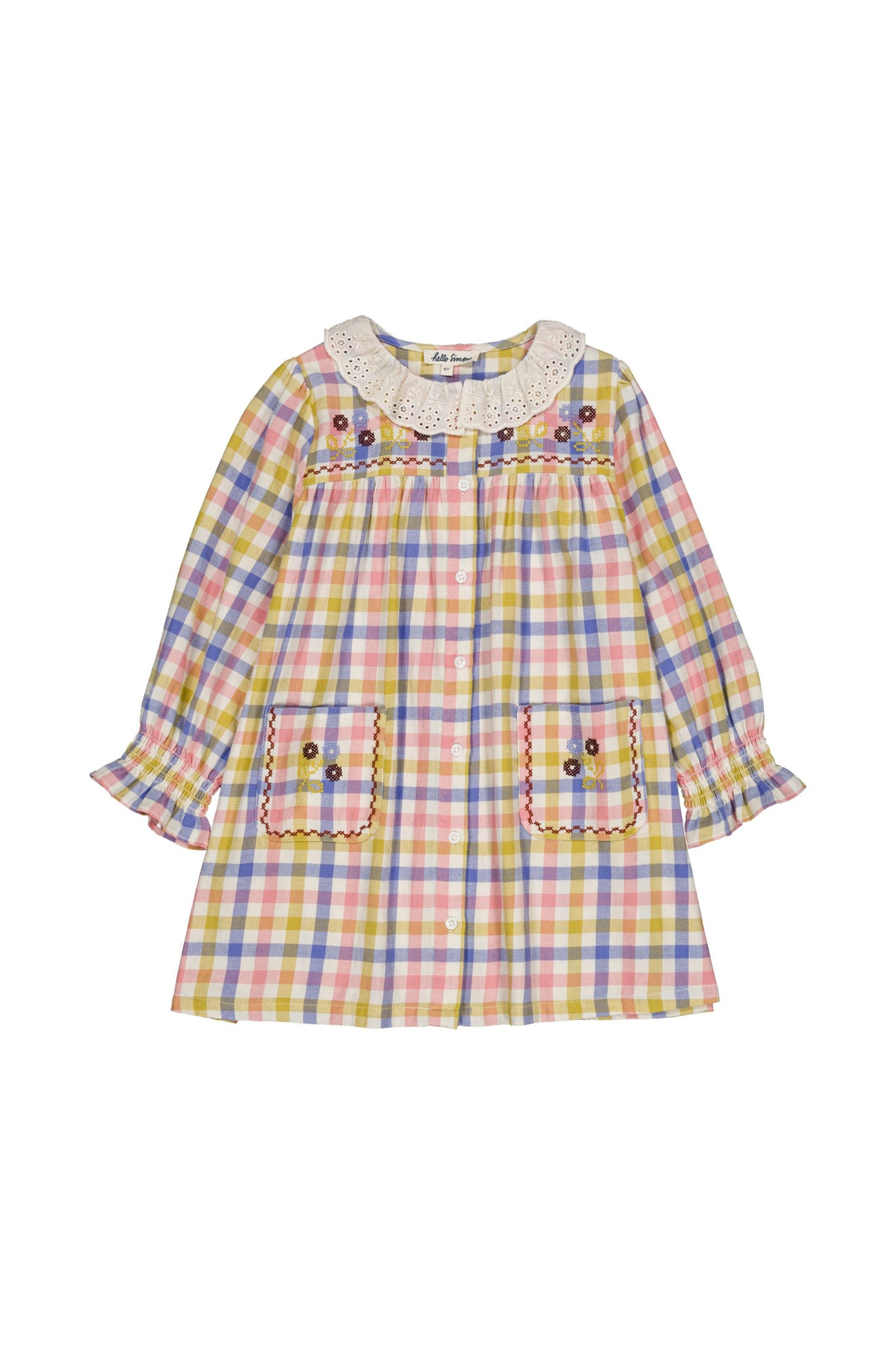 Robe Agatha Check Sixties